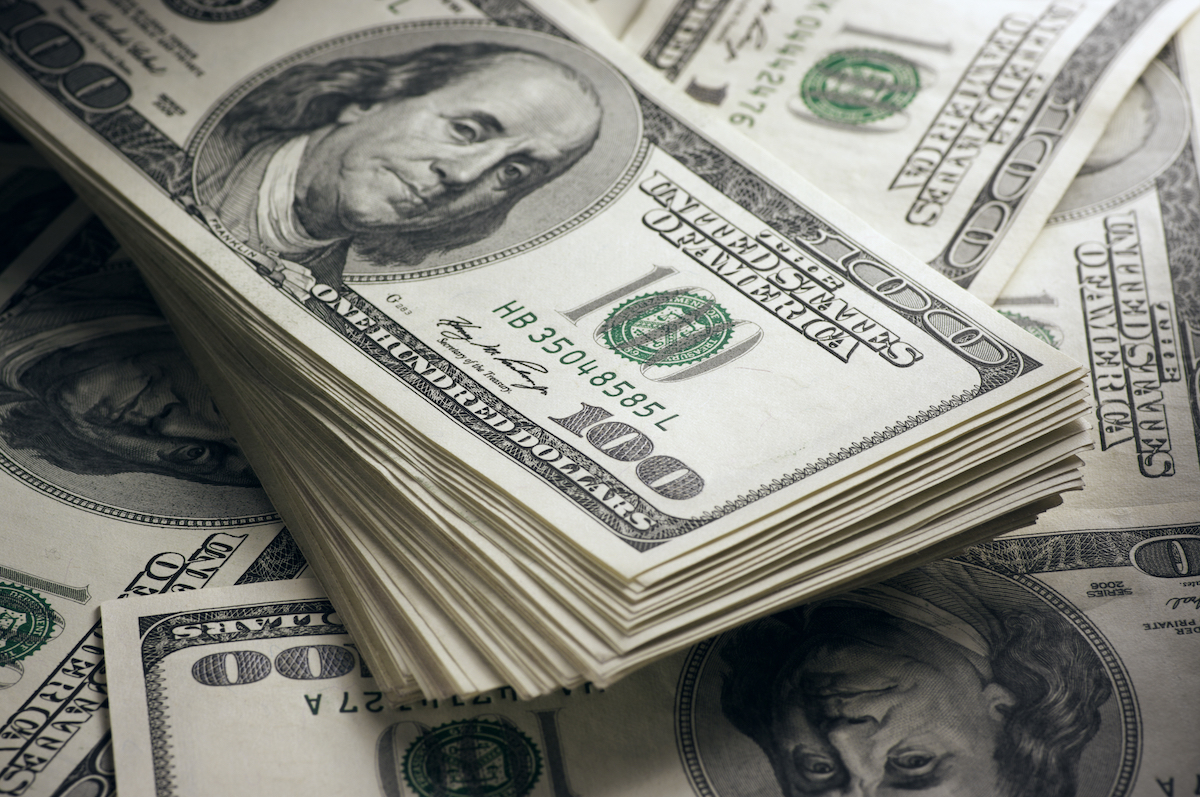 hundred dollar bills